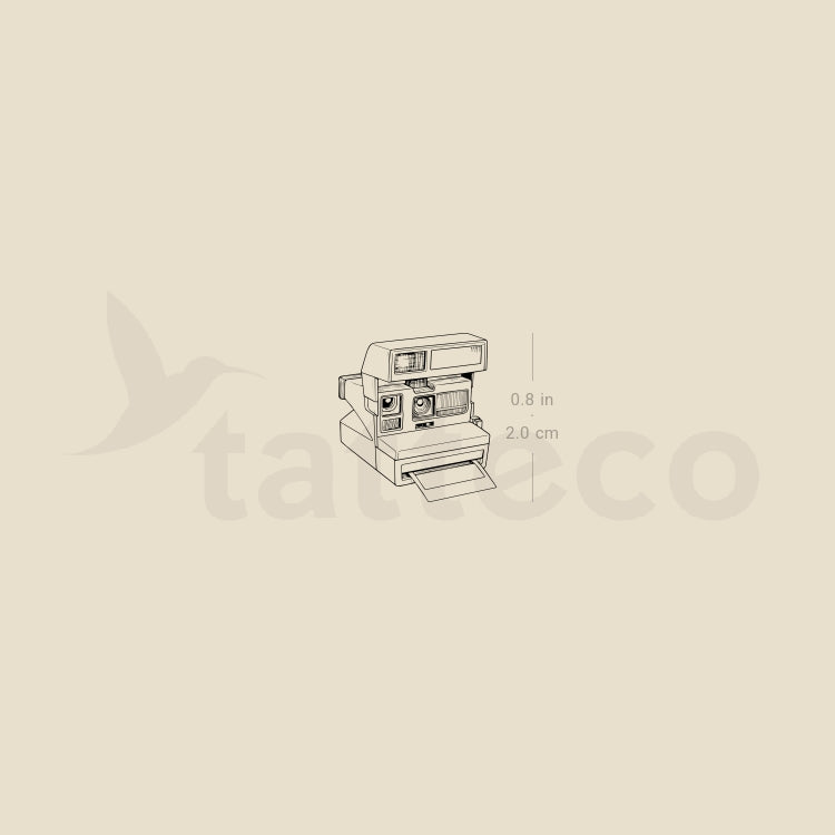 Polaroid Temporary Tattoo - Set of 3