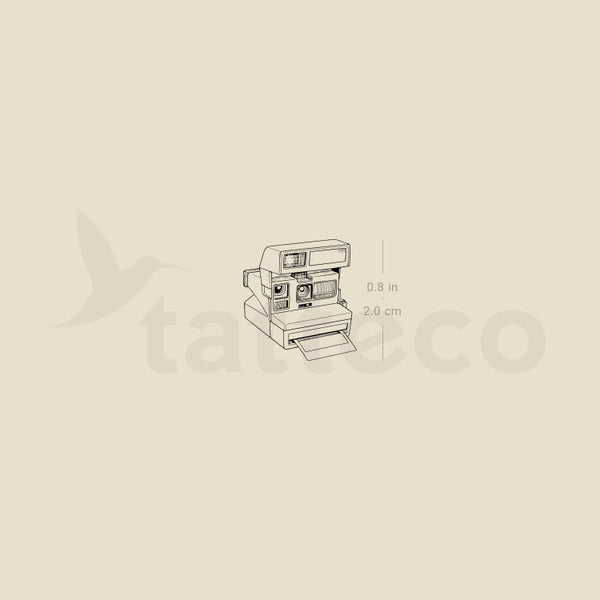 Polaroid Temporary Tattoo - Set of 3