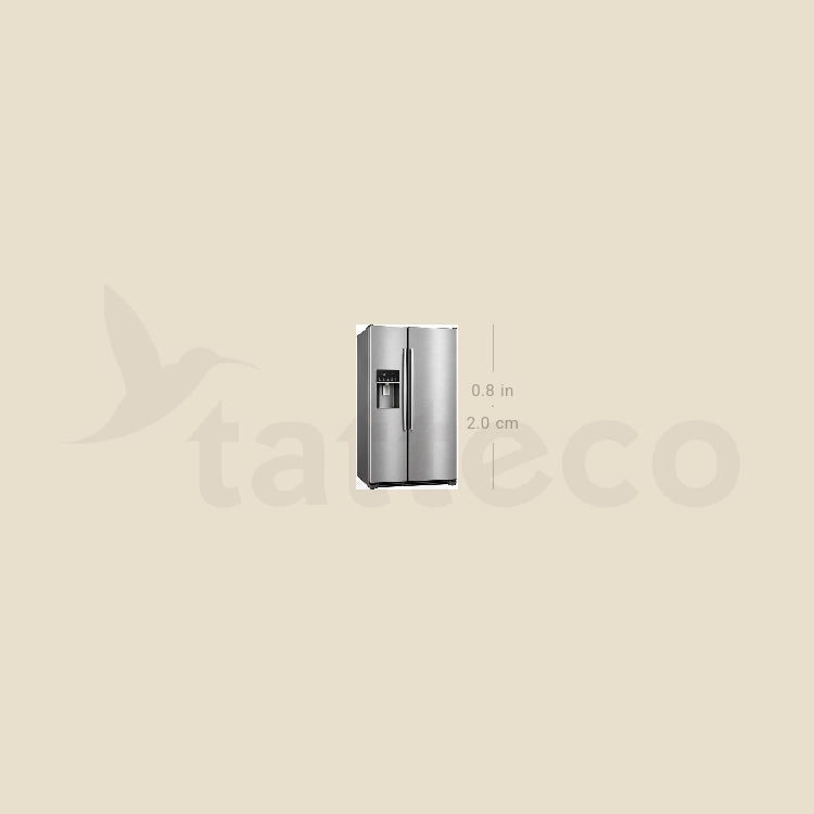 Fridge Temporary Tattoo - Set of 3