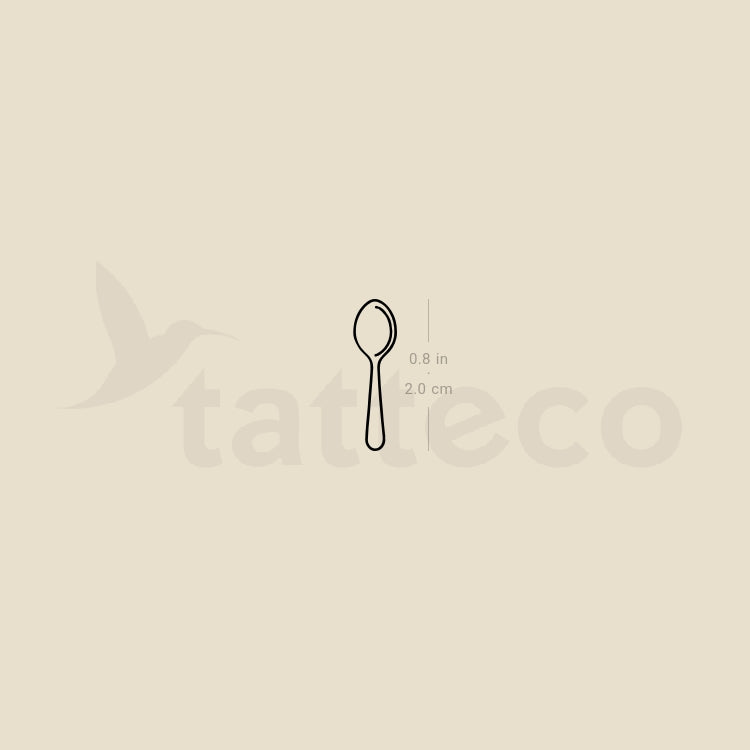 Little Spoon Temporary Tattoo - Set of 3
