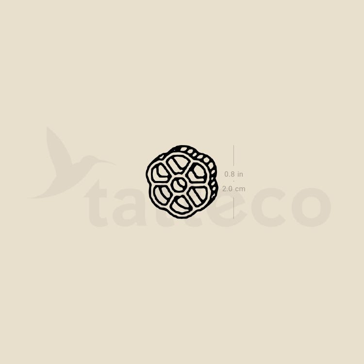 Tatuaje temporal de pasta Rotelle - Juego de 3