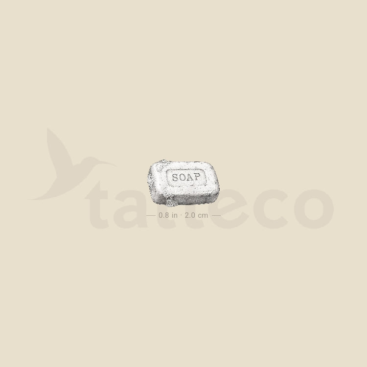 Soap Temporary Tattoo - Set of 3