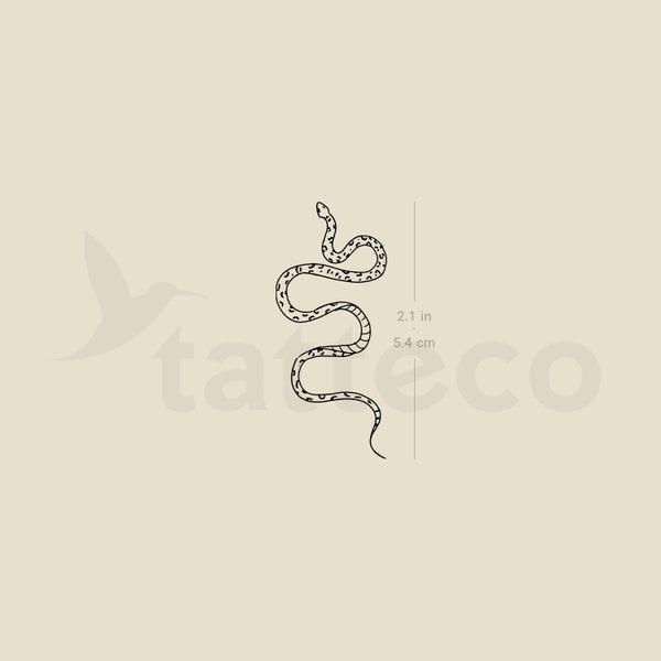 Snake Temporary Tattoo By M3.Ink - Set of 3