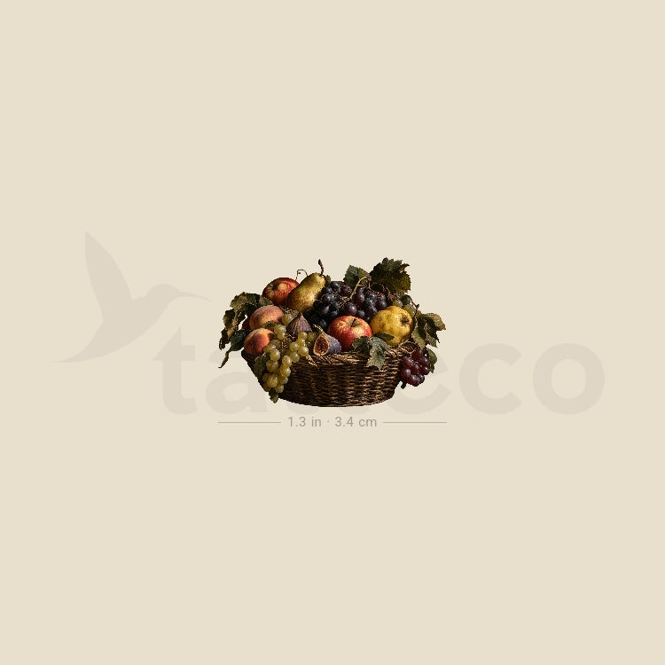 Still Life Temporary Tattoo - Set of 3
