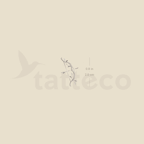 Little Bow and Arrow By Stefano Mazza Temporary Tattoo - Set of 3
