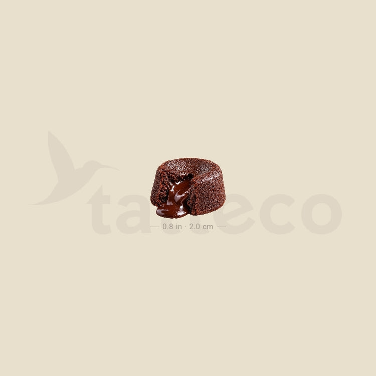 Molten Chocolate Cake Temporary Tattoo - Set of 3