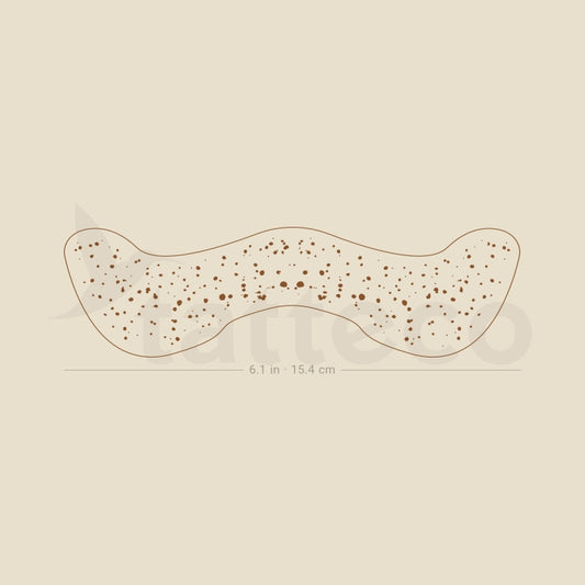Brown Freckles Temporary Tattoo - Set of 3