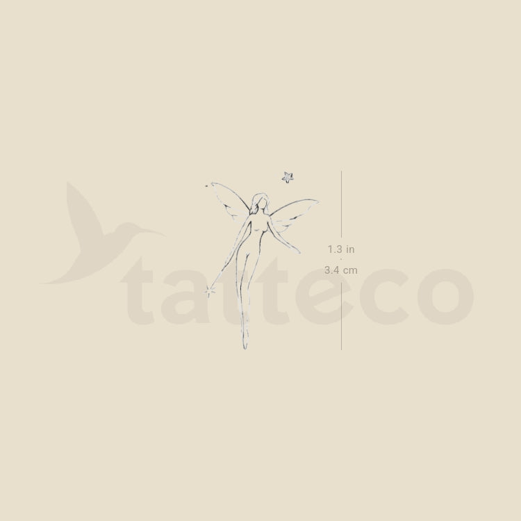 Fairy By Stefano Mazza Temporary Tattoo - Set of 3