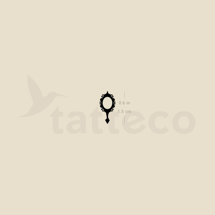 Mirror Temporary Tattoo - Set of 3