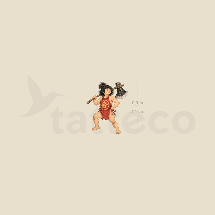 Kintaro Temporary Tattoo - Set of 3