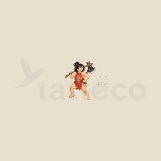 Kintaro Temporary Tattoo - Set of 3