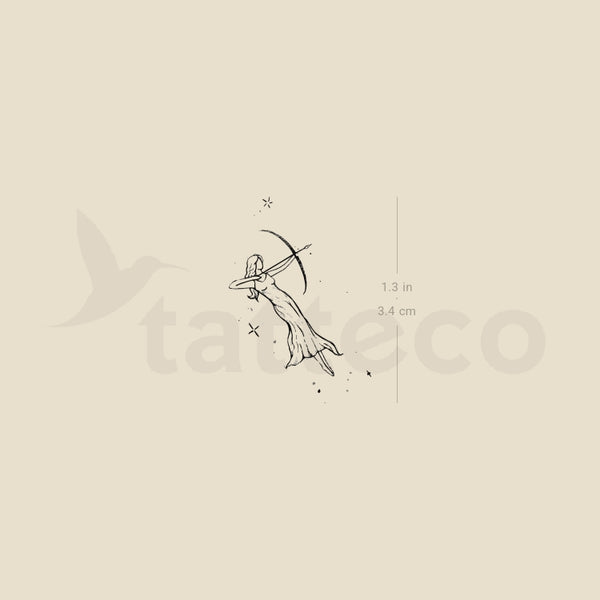 Archer By Stefano Mazza Temporary Tattoo - Set of 3