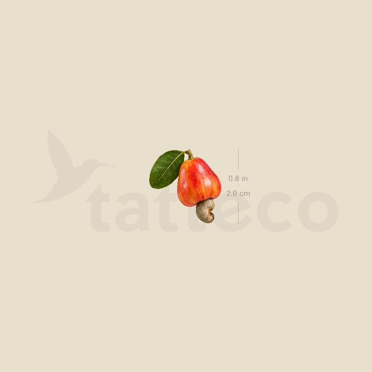 Cashew Temporary Tattoo - Set of 3