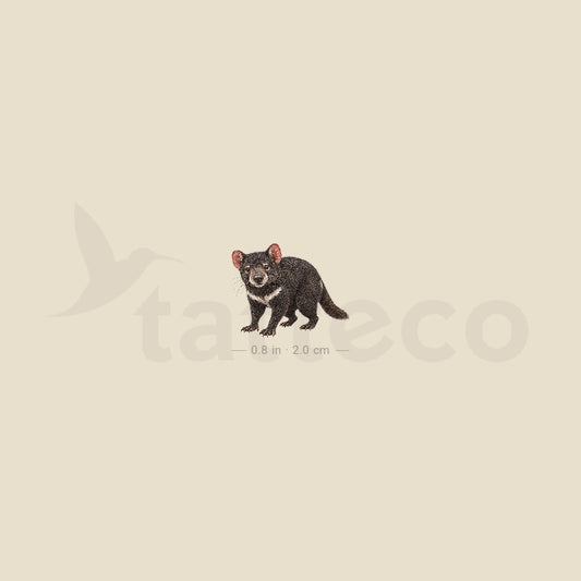 Tasmanian Devil Temporary Tattoo - Set of 3