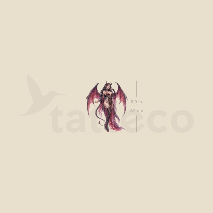 Succubus Temporary Tattoo - Set of 3
