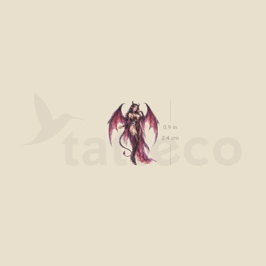 Succubus Temporary Tattoo - Set of 3