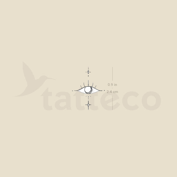 Eye By Stefano Mazza Temporary Tattoo - Set of 3