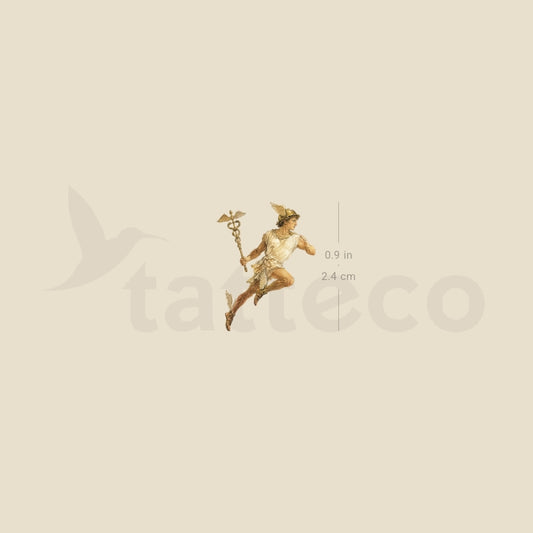 Hermes Temporary Tattoo - Set of 3