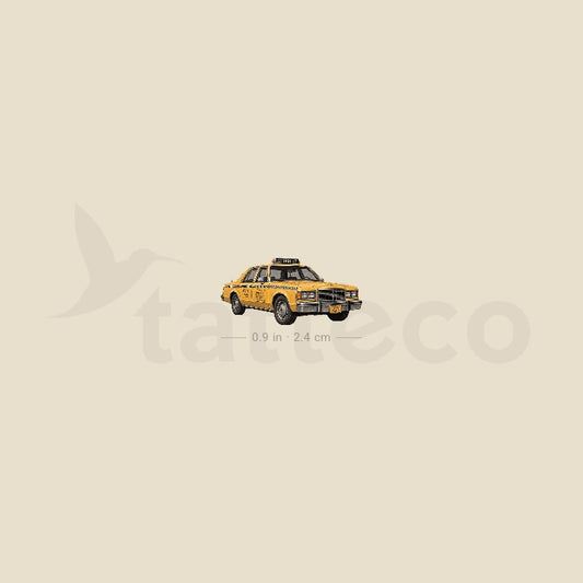 NYC Taxi Temporary Tattoo - Set of 3