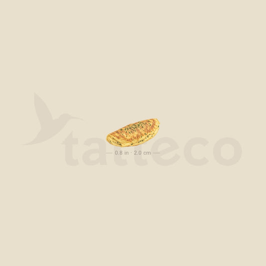 Omelette Temporary Tattoo - Set of 3