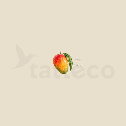 Little Mango Temporary Tattoo - Set of 3
