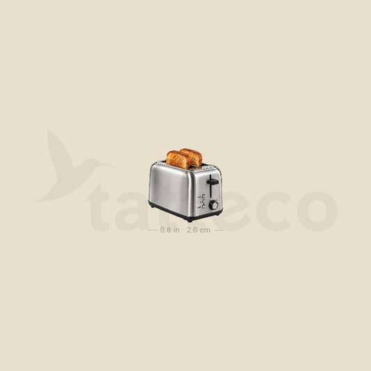 Toaster Temporary Tattoo - Set of 3