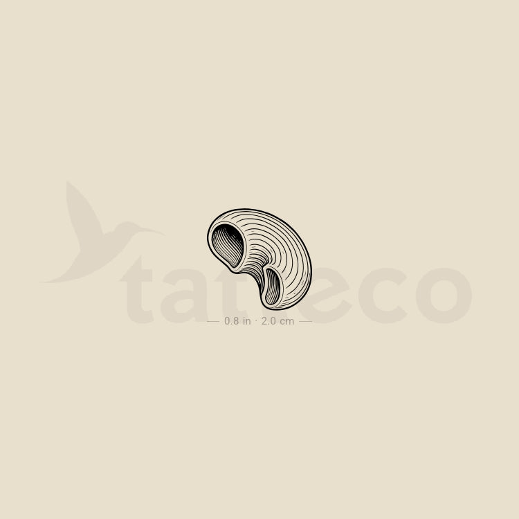 Tatuaje temporal de pasta Pipe Rigate - Juego de 3