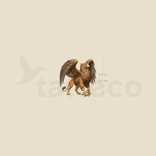 Griffin Temporary Tattoo - Set of 3