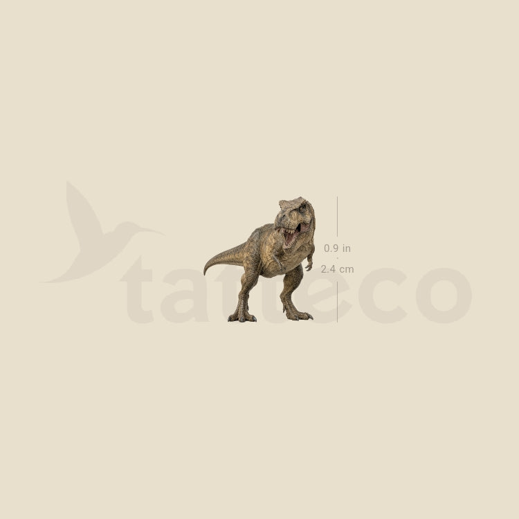 Tyrannosaurus Temporary Tattoo - Set of 3