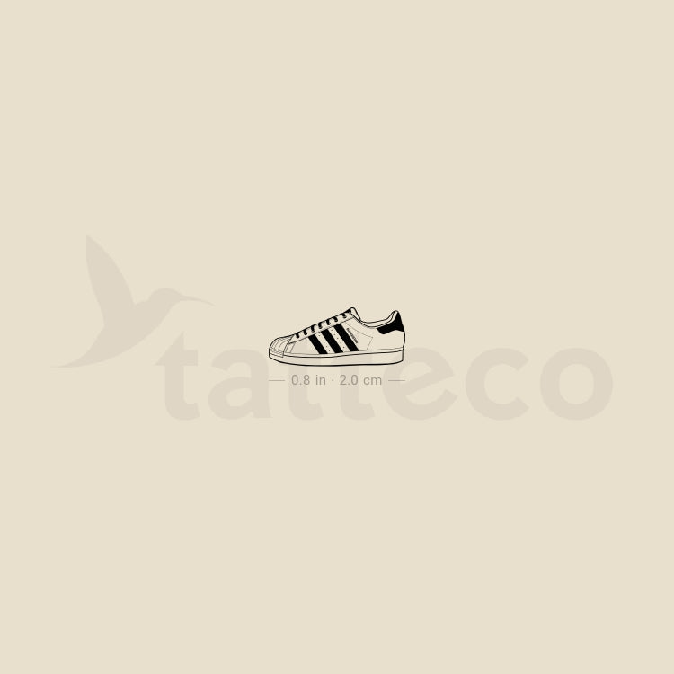 Tatuaje temporal de Adidas Superstar (juego de 3)