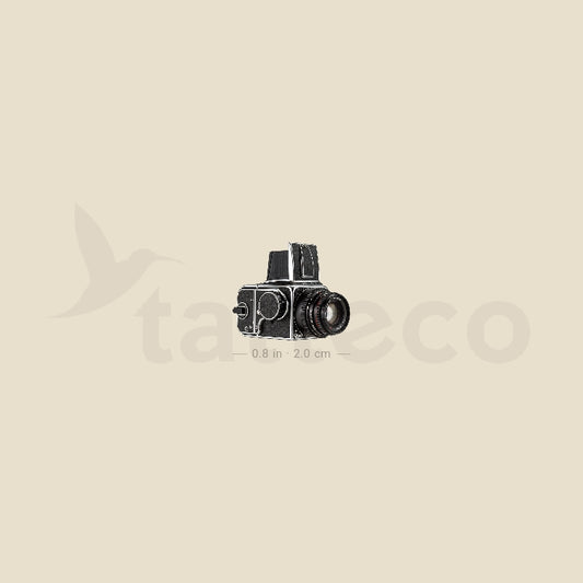 Hasselblad 500 Camera Temporary Tattoo - Set of 3