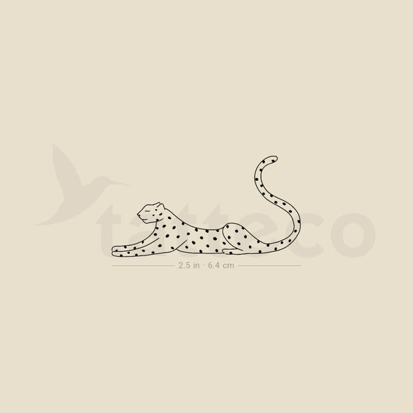 Leopard Temporary Tattoo By M3.Ink - Set of 3