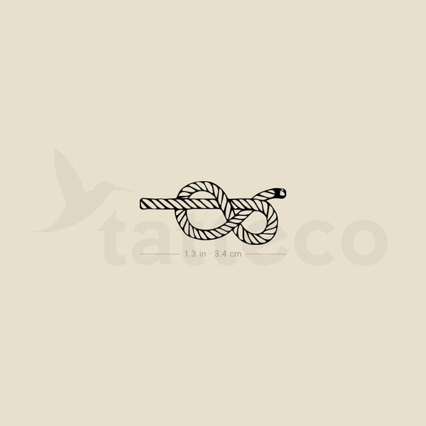 Figure-eight Knot Temporary Tattoo - Set of 3