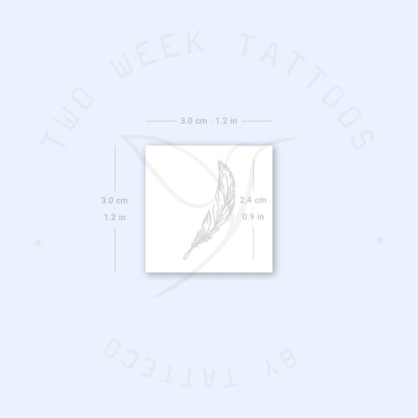 Little Feather Semi-Permanent Tattoo - Set of 2