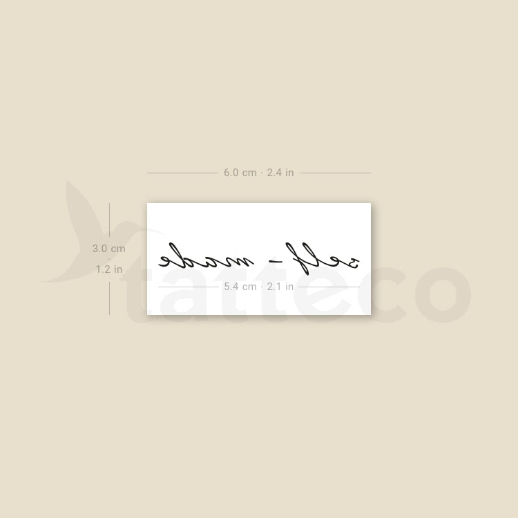 Self-Made Temporary Tattoo (Set of 3)