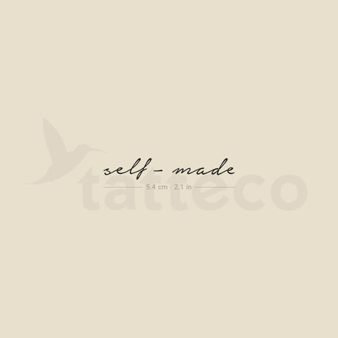 Self-Made Temporary Tattoo (Set of 3)