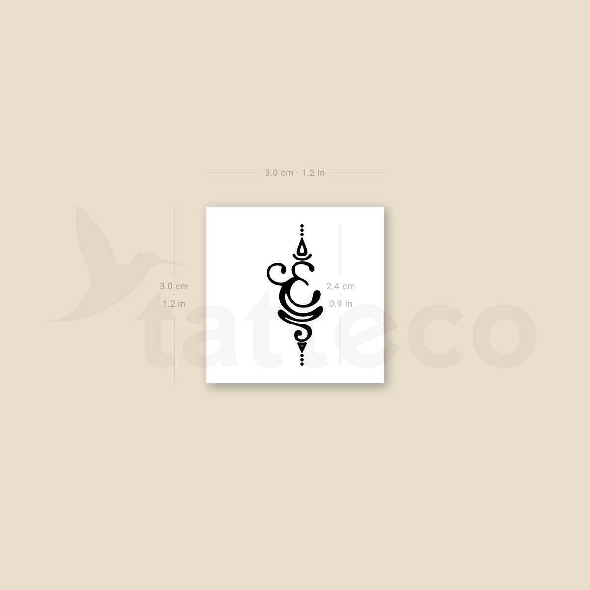 Sanskrit Love Symbol