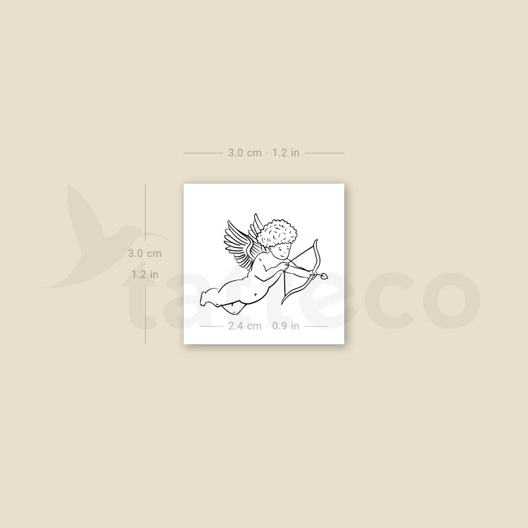 Tatuaje temporal de Eros - Juego de 3