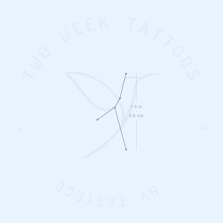 Cancer Constellation Semi-Permanent Tattoo - Set of 2