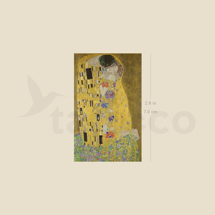 Klimt's The Kiss Temporary Tattoo - Set of 3