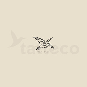 Pterosaur Temporary Tattoo - Set of 3