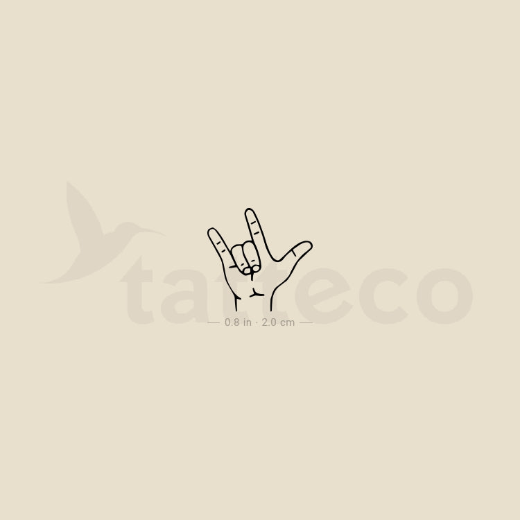 Ily Inb Signb Language Ily sign language tattoo - Bronctattooaus.com
