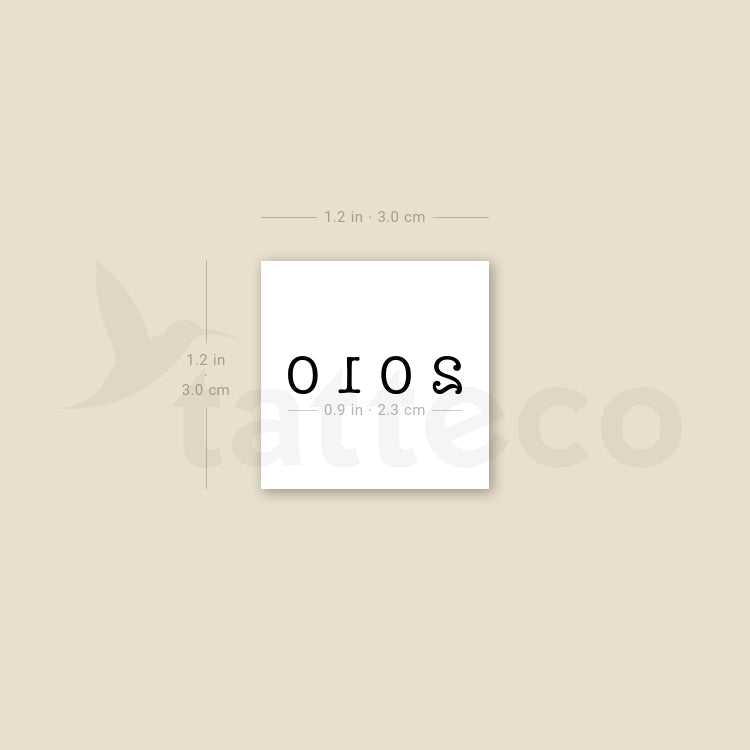 2010 Temporary Tattoo - Set of 3