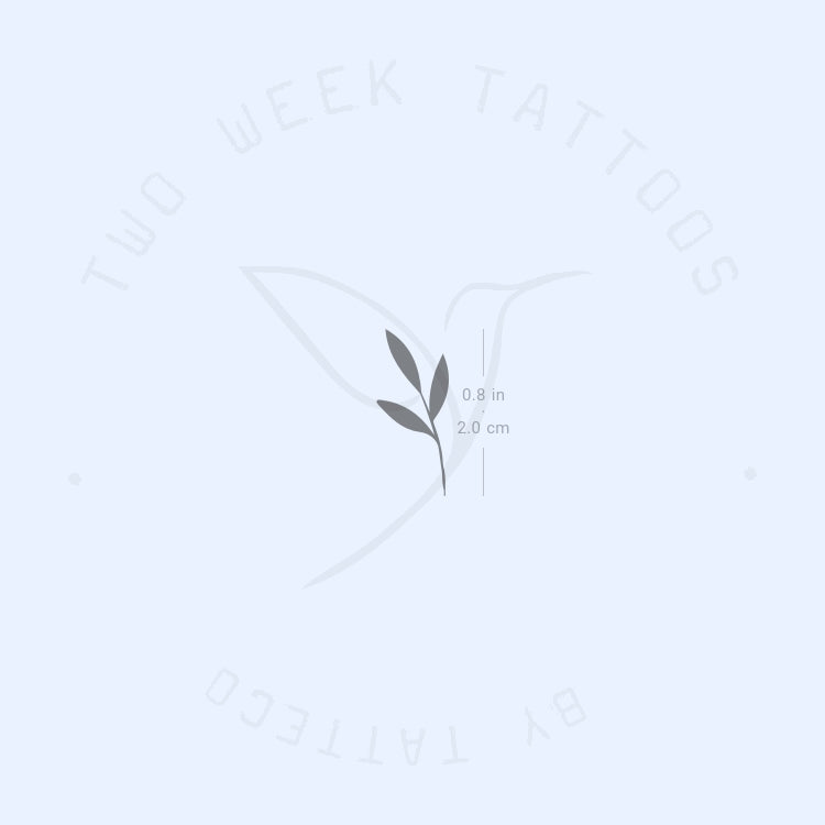 Small Sprout Semi-Permanent Tattoo - Set of 2