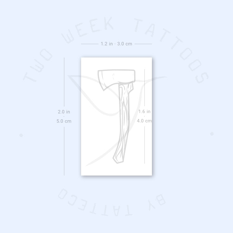 Axe Semi-Permanent Tattoo - Set of 2