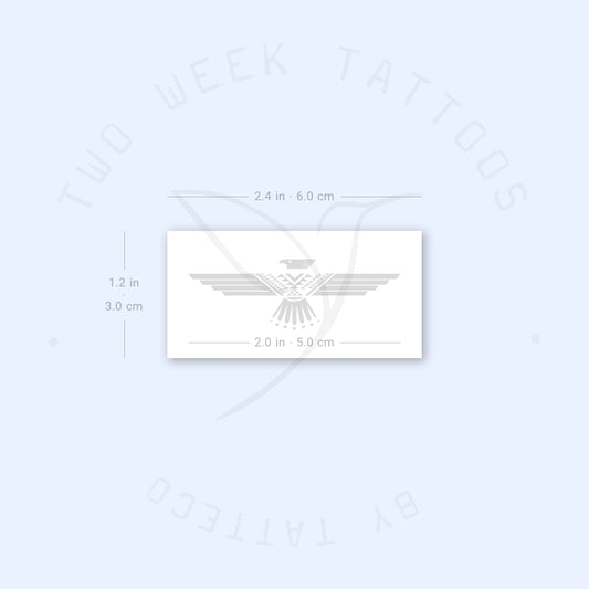 Tatuaje semipermanente Thunderbird - Juego de 2