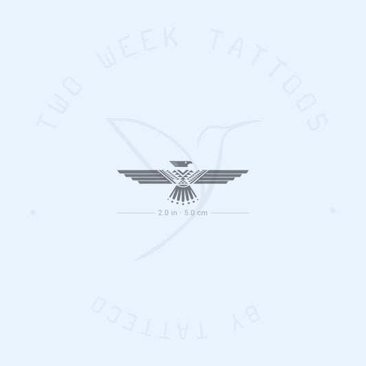Tatuaje semipermanente Thunderbird - Juego de 2