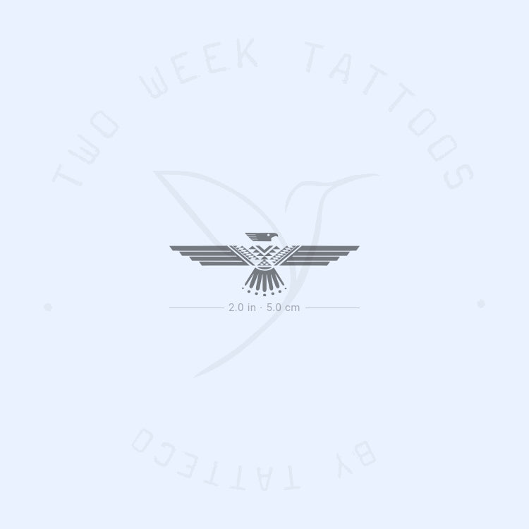 Thunderbird Semi-Permanent Tattoo - Set of 2