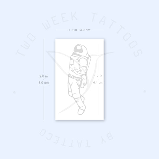 Astronaut Semi-Permanent Tattoo - Set of 2