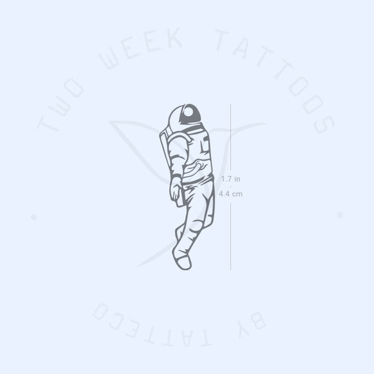 Astronaut Semi-Permanent Tattoo - Set of 2